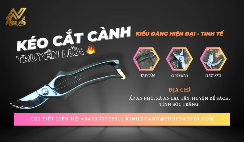Kéo cắt cành Truyền Lửa
