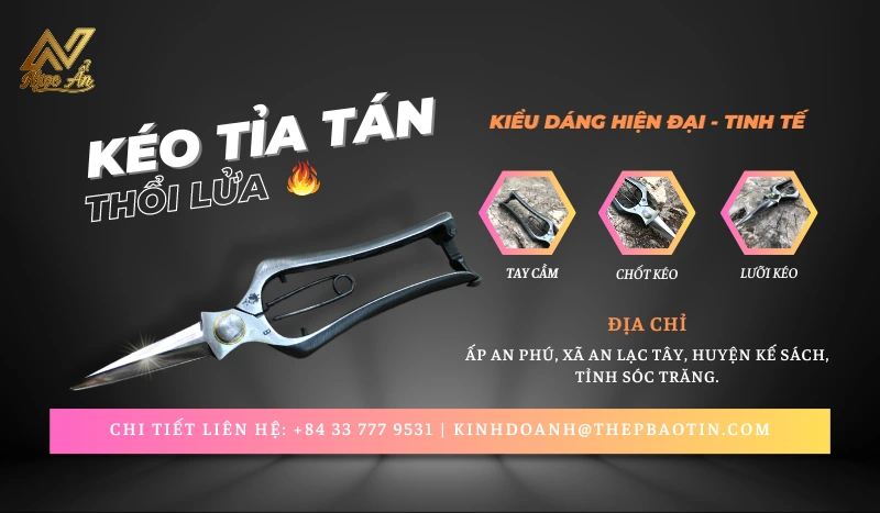 Kéo tỉa tán Thổi Lửa